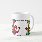 Drei Drache-Tasse Kaffeetasse (VorderseiteRechts)