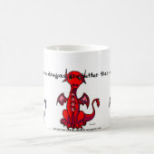 Drei Drache-Tasse Kaffeetasse (Mittel)