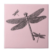 Drei Drachenfliegen Fliese (Vorderseite)