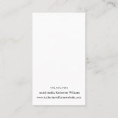 Drei Earring-Display-Karten | Sonnenblumen Visitenkarte (Rückseite)