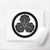Drei Eichenblätter im Kreis Mousepad (Mit Mouse)
