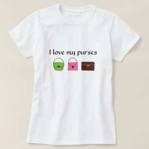 Drei einfache Taschen T-Shirt