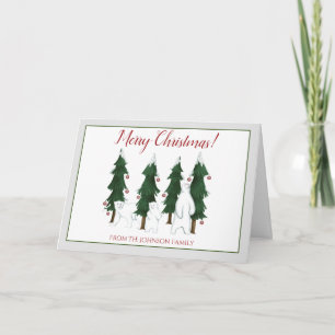 Drei Eisbären Frohe Weihnachtskarte Karte