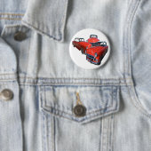 Drei elegante rote und weiße Oldtimer, Button (Beispiel)
