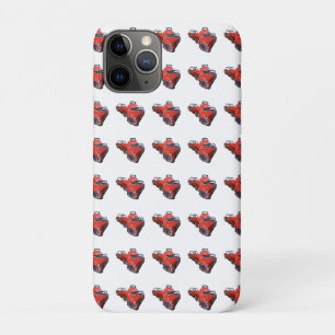 Drei elegante rote und weiße Oldtimer, Case-Mate iPhone Hülle