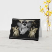 Drei Engel Karte (Gelbe Blume)