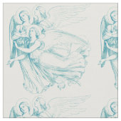 Drei Engel Stoff (Nahaufnahme)