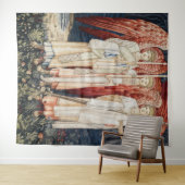 Drei Engel, William Morris Wandteppich (Beispiel (Horizontal))