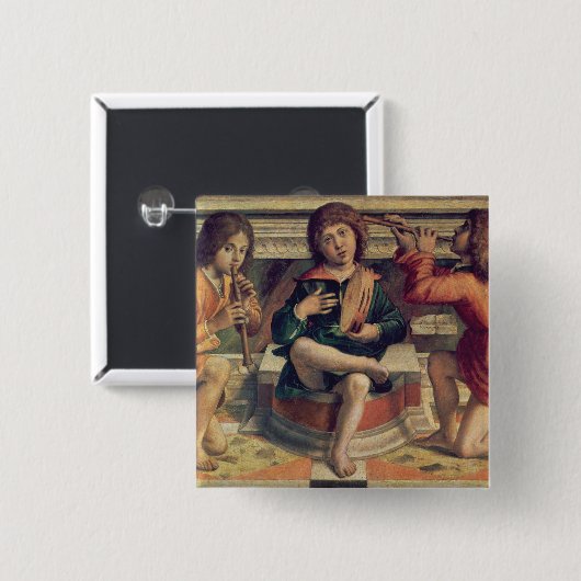 Drei Engelsmusiker Button (Vorne & Hinten)