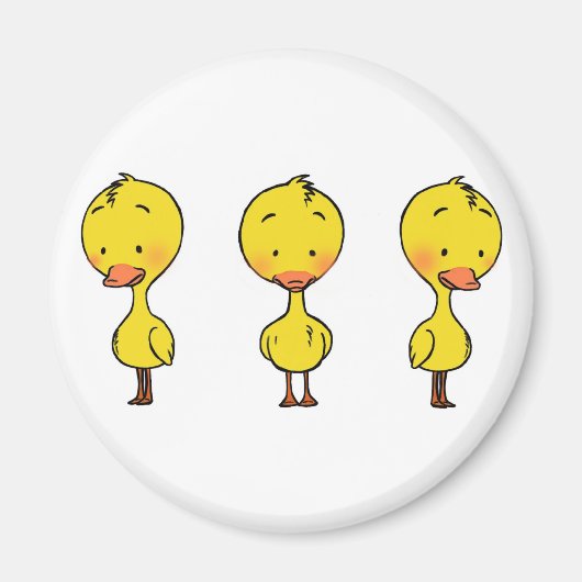 Drei-Enten-Magnet Magnet (Vorne)