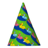 Drei Enten tapezieren Party-Hüte Partyhütchen (Rechts)