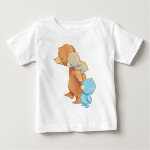 Drei entzückende Bärn-Freunde Baby T-shirt