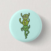 Drei Erbsen in einem Topf Button (Vorderseite)