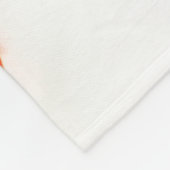 Drei Erdbeeren auf weißem FBCnm Fleecedecke (Ecke)