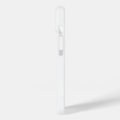 Drei Erdbeeren auf weißer iphcnm Case-Mate iPhone Hülle (Rückseite / Links)