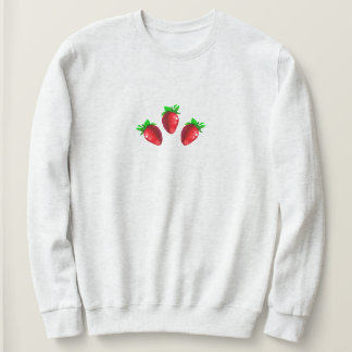 Drei Erdbeeren Sweatshirt