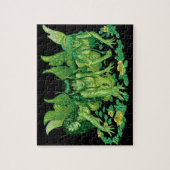 Drei Erdfee-Fantasie-Kunst durch Al Rio Puzzle (Vertikal)
