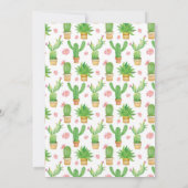 Drei Esta Fiesta Girl 3. Geburtstag Einladung (Rückseite)