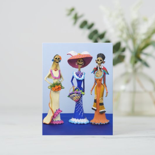 Drei Extravagante Postkarten (Stehend Vorderseite)