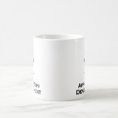 Drei Eye-Bot-Anwendungsentwicklung Kaffeetasse (Mittel)