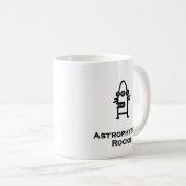 Drei Eye-Bot-Astrophysik-Steine Kaffeetasse (VorderseiteRechts)