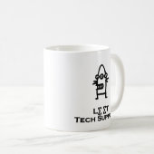 Drei Eye-Bot-Lease-Technik-Support Kaffeetasse (VorderseiteRechts)
