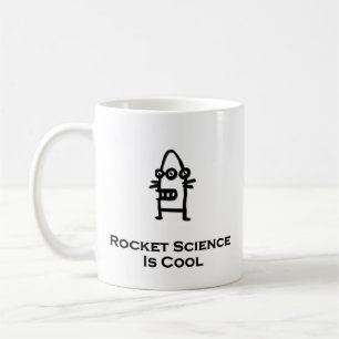 Drei Eye-Bot-Raketenwissenschaften sind Cool Kaffeetasse