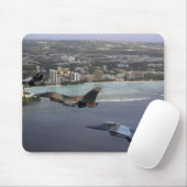 Drei F-16 Falken fliegen in Formation Mousepad (Mit Mouse)