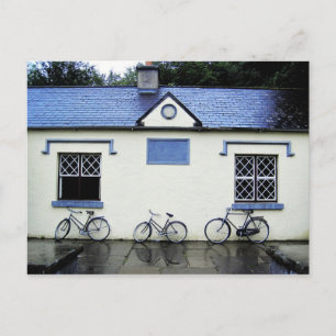 Drei Fahrräder im Landkreis Clare, Irland Postkarte