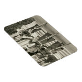 Drei Fahrradfrauen, Anfang der 1900er Jahre (b/w F Magnet (Rechte Seite)