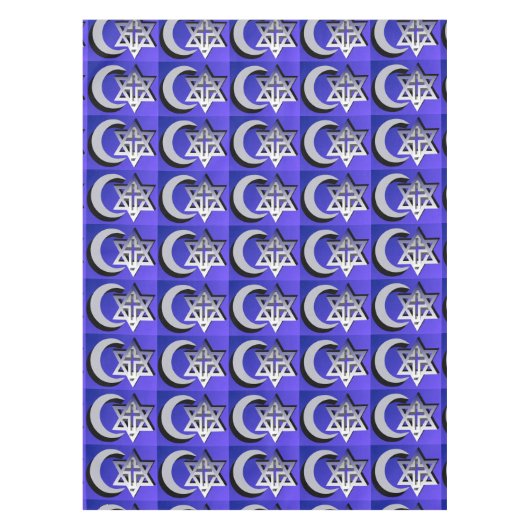 Drei Faiths Tischdecke (Vorderseite)