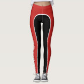 Drei Farbe kundengerechtes genanntes Leggings (Vorderseite)