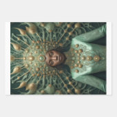 Drei Farben, eine Menschheit - Geschenkpapier Set (Vorderseite)