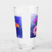 Drei Farben Gerberas Glas (Links)