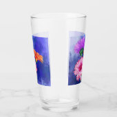 Drei Farben Gerberas Glas (Rechts)