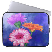Drei Farben Gerberas Laptop-Sieb Laptopschutzhülle (Vorderseite)