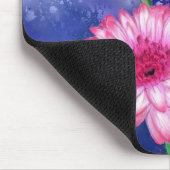 Drei Farben Gerberas Maus Pad Mousepad (Ecke)