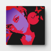 Drei Farben Portait Tabletop Plaque mit Easel Fotoplatte (Vorderseite)