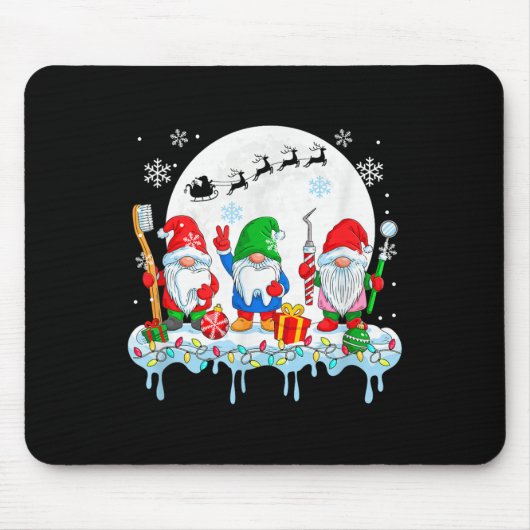 Drei farbenfrohe Nomaden mit Zahnarztprogrammen We Mousepad (Vorne)