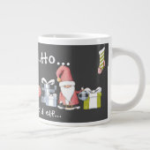 Drei farbenfrohe Santa Gnomes Jumbo-Tasse (Rechts)