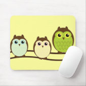 Drei farbenfrohe Wölfe Mousepad (Mit Mouse)