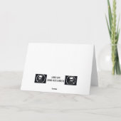 Drei farbige Engel im Gebet Weihnachten Karte (Rückseite)