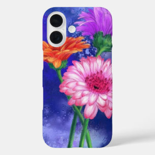Drei farbige Gerberas iPhone Case