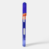 Drei farbige Gerberas iPhone Case (Rückseite / Rechts)