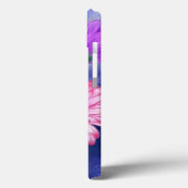 Drei farbige Gerberas iPhone Case (Rückseite / Links)