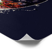 Drei farbige Gitarren Poster (Ecke)