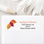 Drei farbige Herbstlaub verschicken (Insitu)