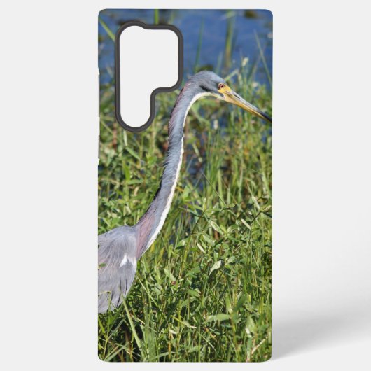 Drei farbige Heron Samsung Handy Cases Samsung Galaxy Hülle (Rückseite)