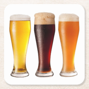 Drei Fassbiere Untersetzer