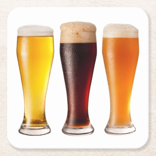 Drei Fassbiere Untersetzer (Vorderseite)